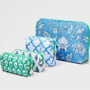 4 piece pouch set- Roller Rabbit Target